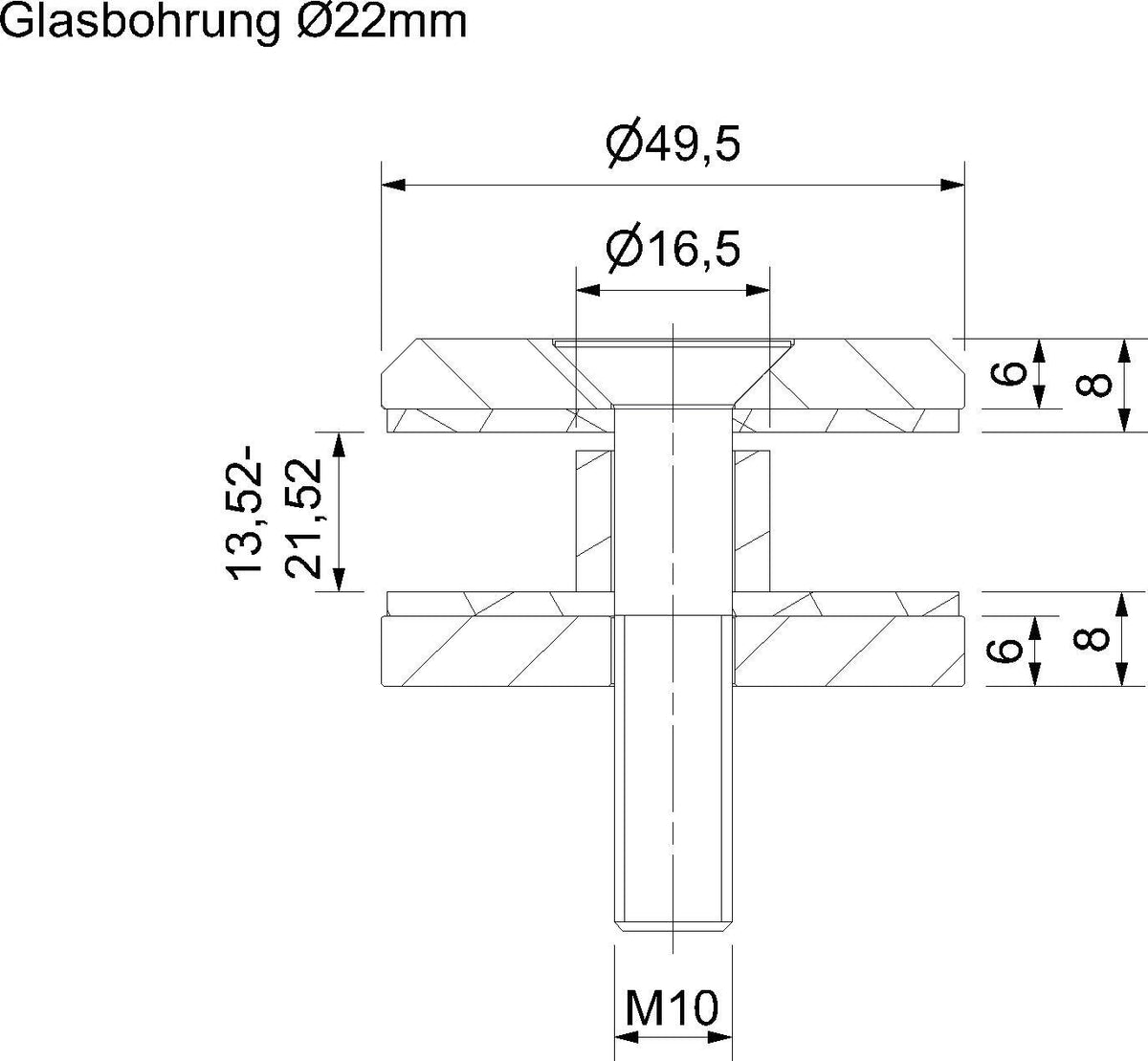 Cosch Edelstahl Punkthalter Modell Flex 3 Easy Geschliffen Korn 240 F Glasstaerken 800 1752 Mm Cosch Edelstahl Punkthalter Modell Flex 3 Easy Geschliffen Korn 240 F Glasstaerken 800 1752 Mm